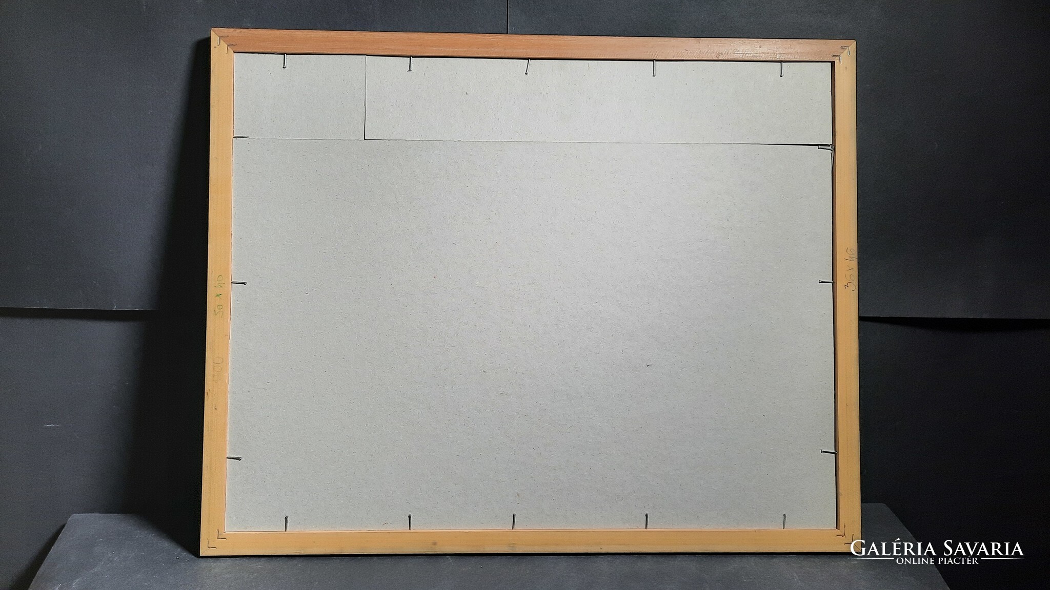 Erika Juhász nude tempera x cm colored nude modern contemporary Paintings