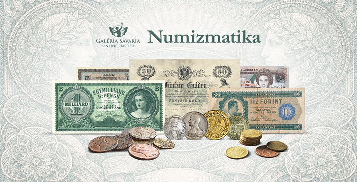 Több mint 60.000 eladó pénz és érme a Galéria Savarián!