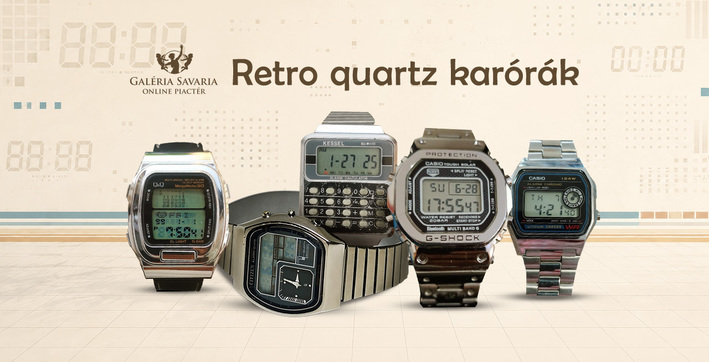 Retro quartz watches