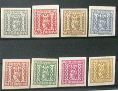 1921/22.Osztrák bélyegek