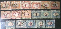 1870/1903.Olasz bélyegek 