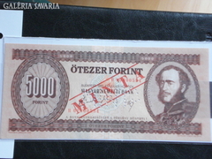 5000 Forint 1990 MINTA UNC
