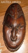 Ceramic tribal mask - museum copy