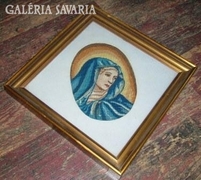Csodaszép tűgobelin : Szűz Mária