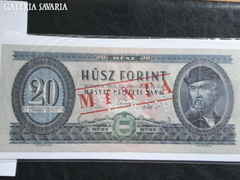 20 Forint 1969 MINTA UNC