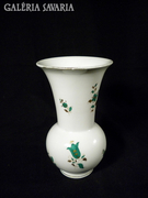 S779 Zöld arany mintás herendi porcelán váza