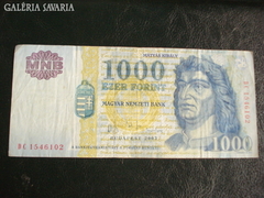1000 Forint 2003  DC