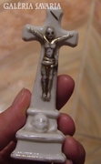 120-year-old antique - numbered - porcelain cross