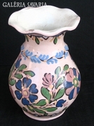 Kb.80 év körüli fodros szájú váza