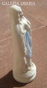 Virgin Mary of Lourdes: old marked relic (serial number