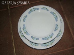 Zsolnay kékvirágos tányérkészlet 12db-os