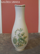 18cm, hollóházi, porcelán váza.