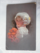 Antik képeslap 1910