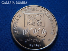 FAO  100  Ft. Magyar  Népköztársaság 1985