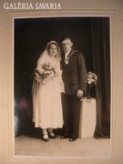 Esküvői fotó  1920-as évek        Gy 1