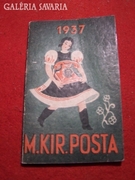 1937M. Kir. Posta naptár