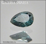 3,5mm Csillogó Kék Gyémánt Csepp 0,085ct