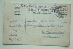 Feldpostkarte - Tábori posta (7.)