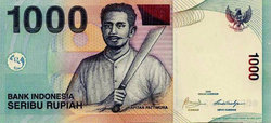 Indonézia 1000 Rúpia 2009 Unc