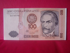 100 Intis - Peru / 1987 /