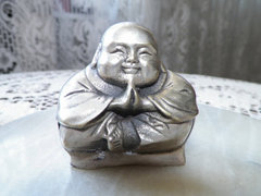 Ezüst Színű Réz Buddha Szobor  8