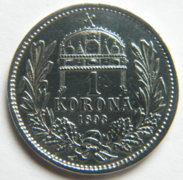 ezüst 1 Korona 1893