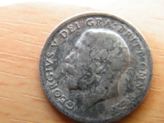 Brit six pence 1922