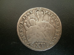 M.Theresia XV. krajcár ezüst 1745