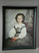 P.A. Renoir (1841-1919) - Kislány portré