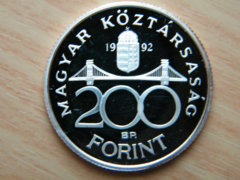 200 HU Forint  PP aUNC  1992