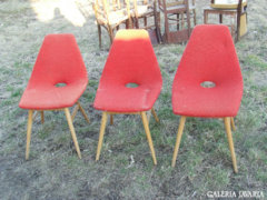 Régi retro piros szék