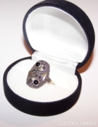 Art Deco Ezüst Gyűrű