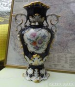 Hollóházi Barokk váza, 36 cm.