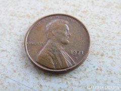 USA 1 CENT 1971 D LINCOLN