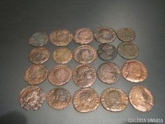 Tisztított római érmék! 20db