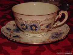 Zsolnay búzavirágos teás csésze