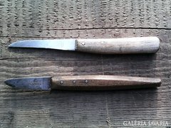 2 db Solingen, régi, fanyelű kés, együtt!