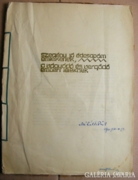 MIHÁLTZ PÁL 41 db eredeti linometszet 1933 kiadás