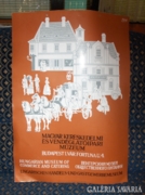 Retro múzeumi plakát 1978 -  68 x 48,5 cm