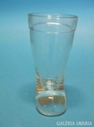 Csizma formájú likőrös pohár