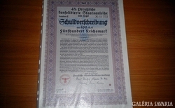 Birodalmi kötvény 1940 OLCSÓN