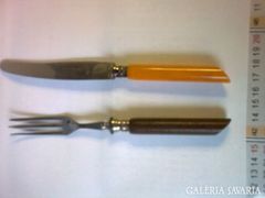 1 pár nagyon régi kés villa solingeni késsel