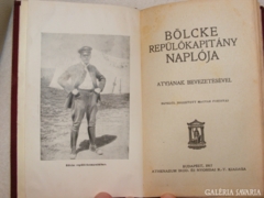BÖLCKE REPÜLŐKAPITÁNY NAPLÓJA - 1917.