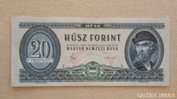 1980. évi 20 Forint aUNC tartású
