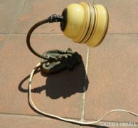 Antik fali lámpa állítható irányú búrával