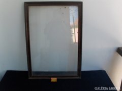 Antik keret üveggel - 74 x 52 cm