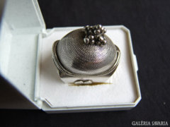 Antik ezüst gyűrű különlegesség (15,3 g)!