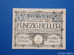 Ausztria Traiskirchen 50 h Notgeld 1920 UNC