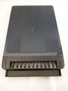 X436 I1 Retro fekete műanyag ABC-s regiszter