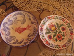antik fali tányérok az 1800-as évekből